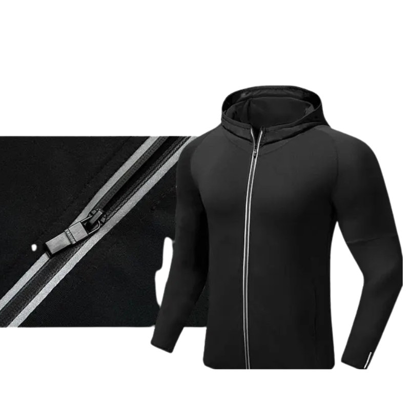 Quick Dry Men's Running Jacket Training Sportswear Set Gym Fitness Compression Sport Suit Jogging Tight Sportswear Clothes Male