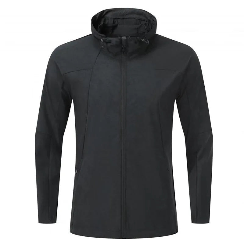 Men Compression Sport Jacket Top Gym Running Clothing Quick Dry Fitness Tight Sportswear Hiking Jogging Coat Sweatshirt Outdoor