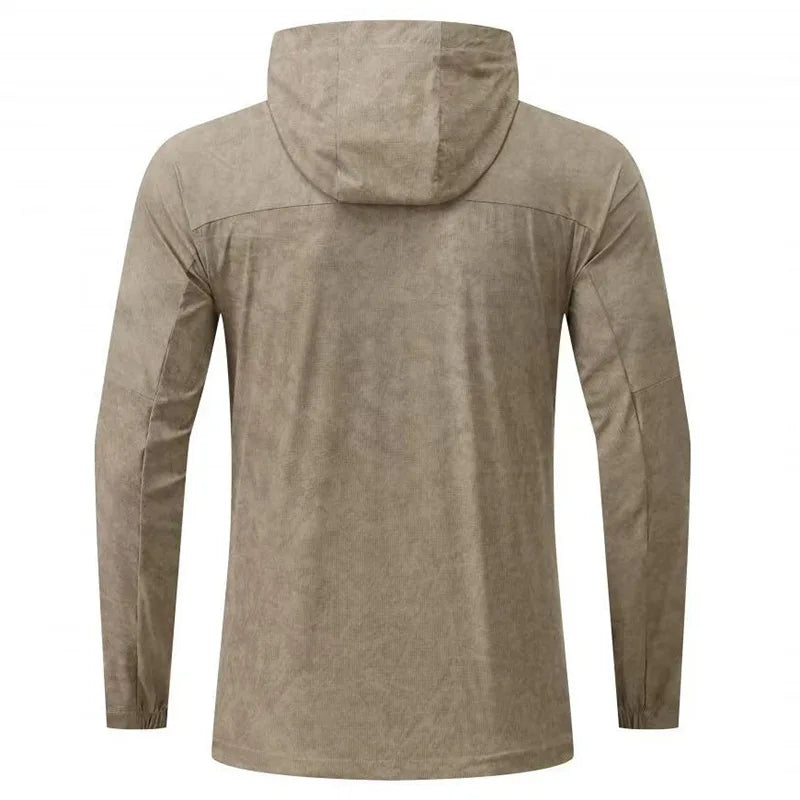 Men Compression Sport Jacket Top Gym Running Clothing Quick Dry Fitness Tight Sportswear Hiking Jogging Coat Sweatshirt Outdoor