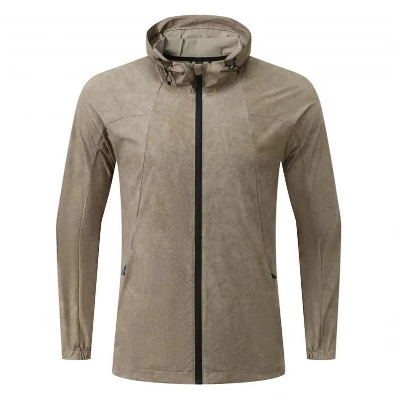 Men Compression Sport Jacket Top Gym Running Clothing Quick Dry Fitness Tight Sportswear Hiking Jogging Coat Sweatshirt Outdoor