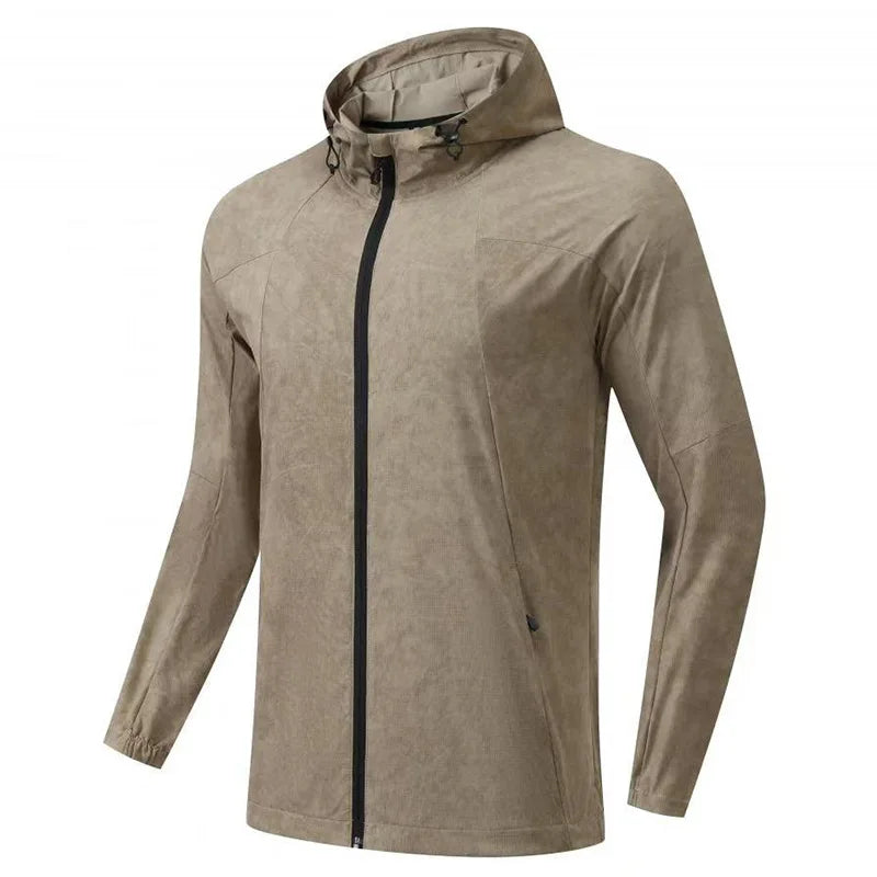 Men Compression Sport Jacket Top Gym Running Clothing Quick Dry Fitness Tight Sportswear Hiking Jogging Coat Sweatshirt Outdoor
