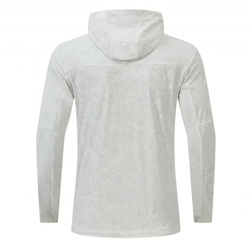 Men Compression Sport Jacket Top Gym Running Clothing Quick Dry Fitness Tight Sportswear Hiking Jogging Coat Sweatshirt Outdoor