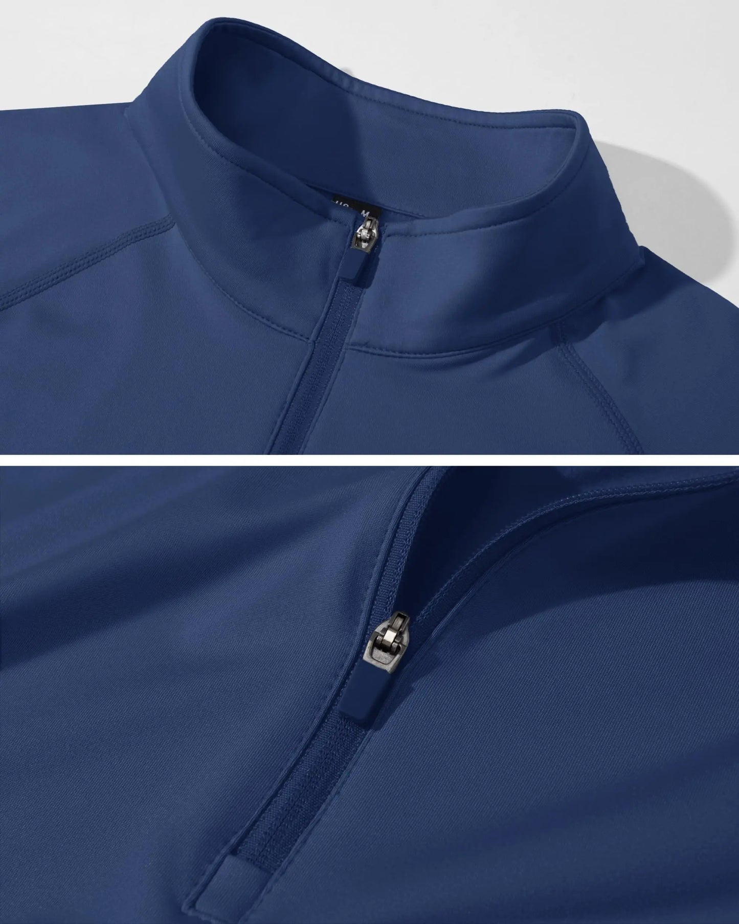 TACVASEN Thermal Fleece Lined T-shirts Men's 1/4 Zip Long Sleeve Shirts Outdoor Hiking Running Athletic Shirt Pullover Top