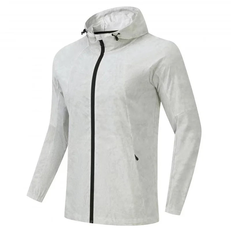 Men Compression Sport Jacket Top Gym Running Clothing Quick Dry Fitness Tight Sportswear Hiking Jogging Coat Sweatshirt Outdoor