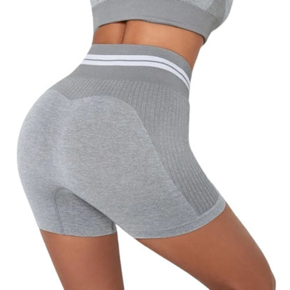 Summer New Women's Knitted Seamless Hollow Hip-lifting Yoga Pants Sports Bra High WaistLeggings Set Gym Running Training Wear