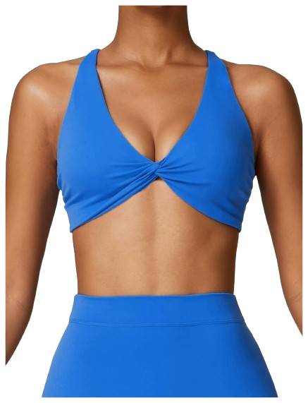 Tight yoga bra, quick-drying sports underwear for outdoor running, includes chest pad