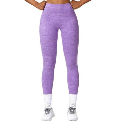 High-waisted yoga and fitness leggings with tight sanding, cationic cargo pockets for butt lifting