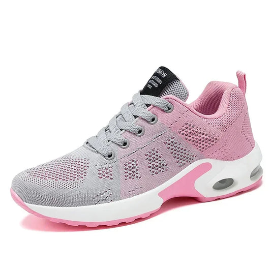 Fall New Running Shoes Women's Air Cushion Shoes Soft Bottom Casual Sneakers