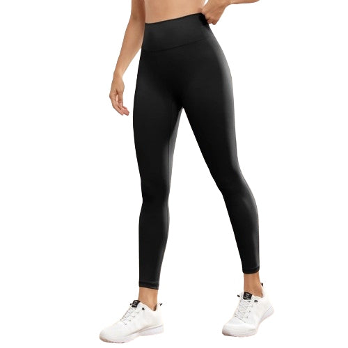 Sexy high-waisted sports leggings for women, 3-piece set, for gym, autumn