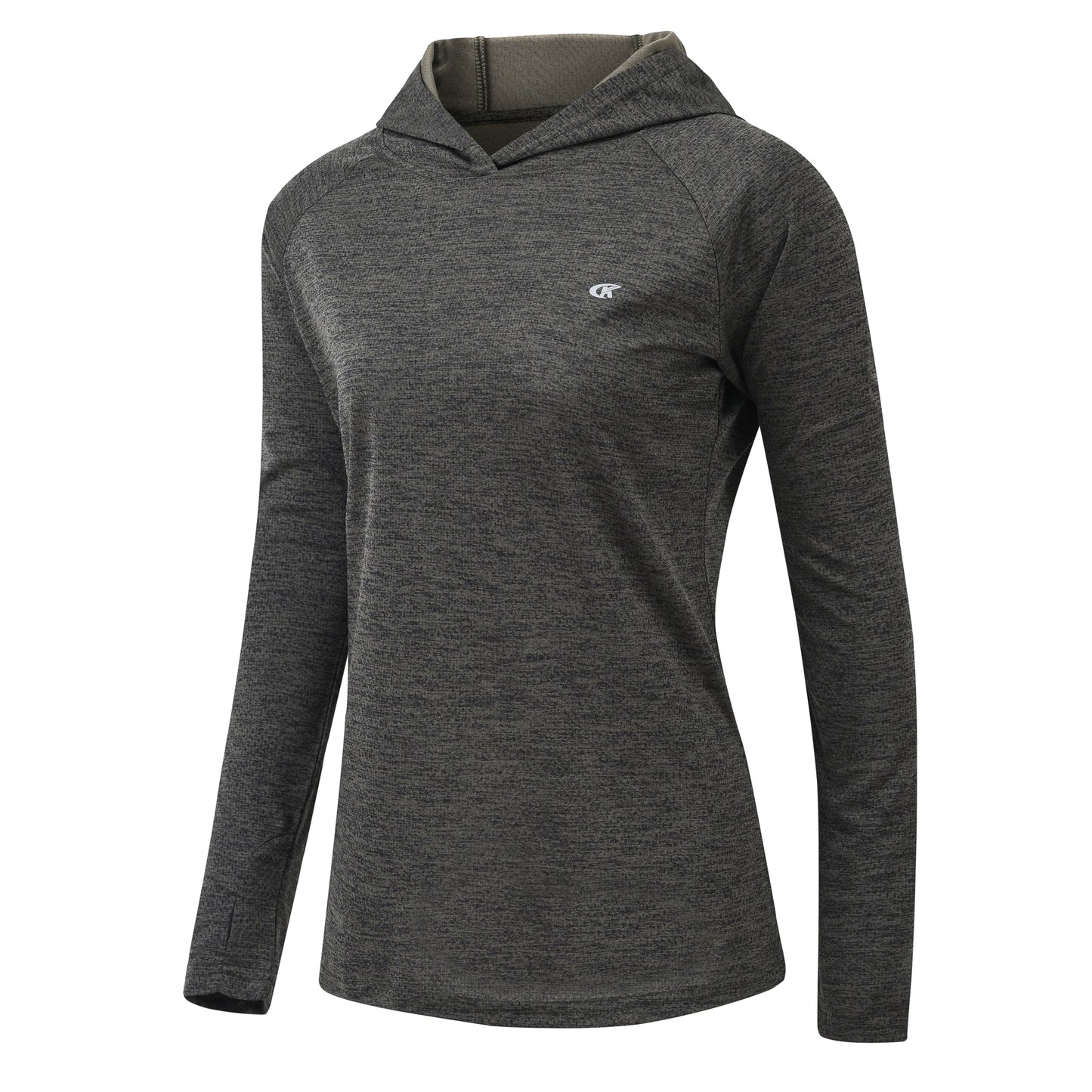 Camisas de Manga Larga para Mujer UPF 50+ Protección Solar SPF Secado Rápido Camiseta Ligera Nadar Senderismo Correr Pesca Tops Cian Xs